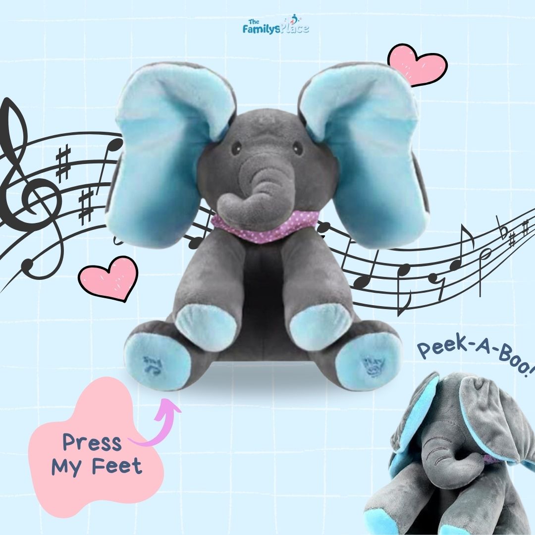 Calmellow® Peek-A-Boo Elephant