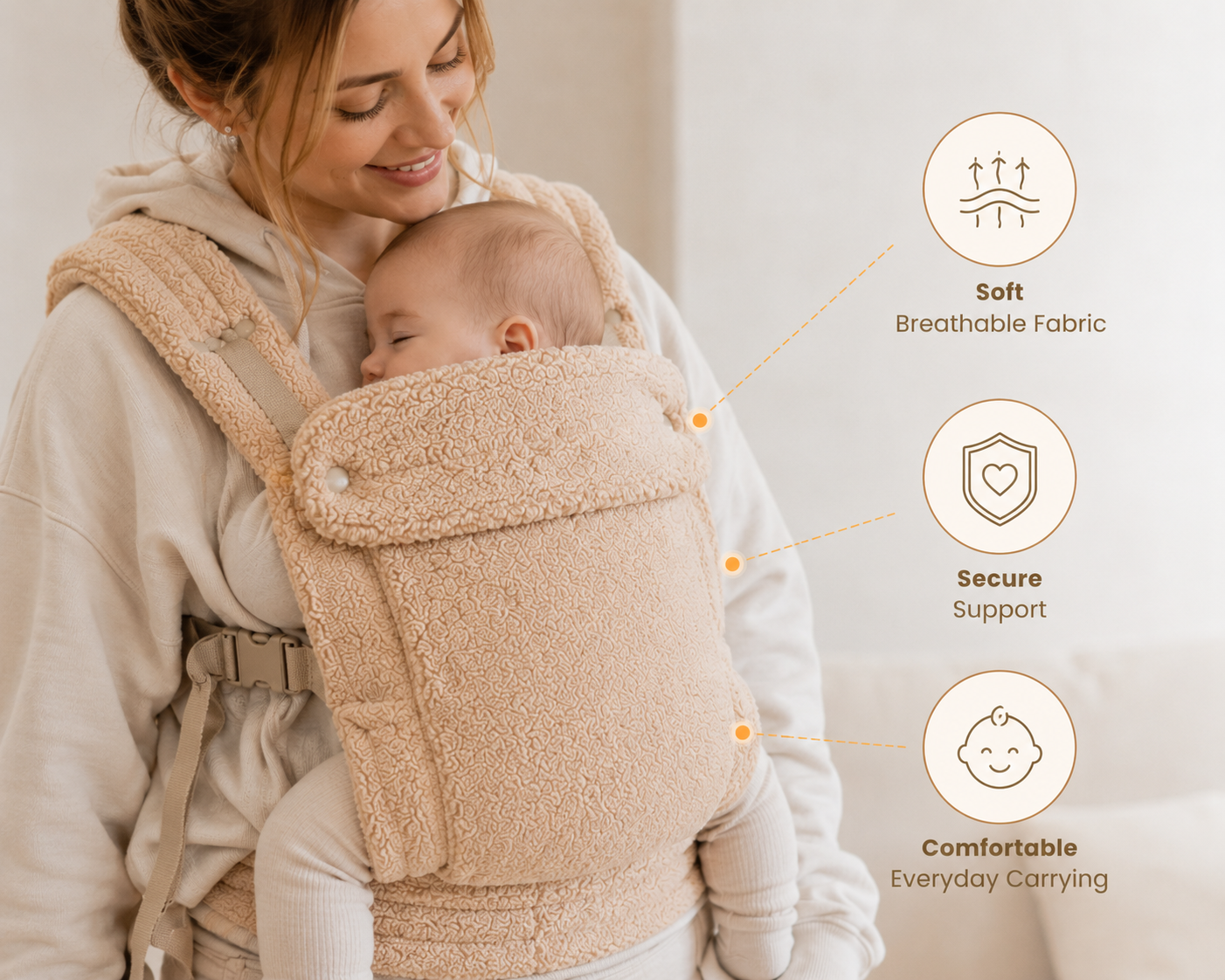 Calmellow® Cozy Baby Carrier