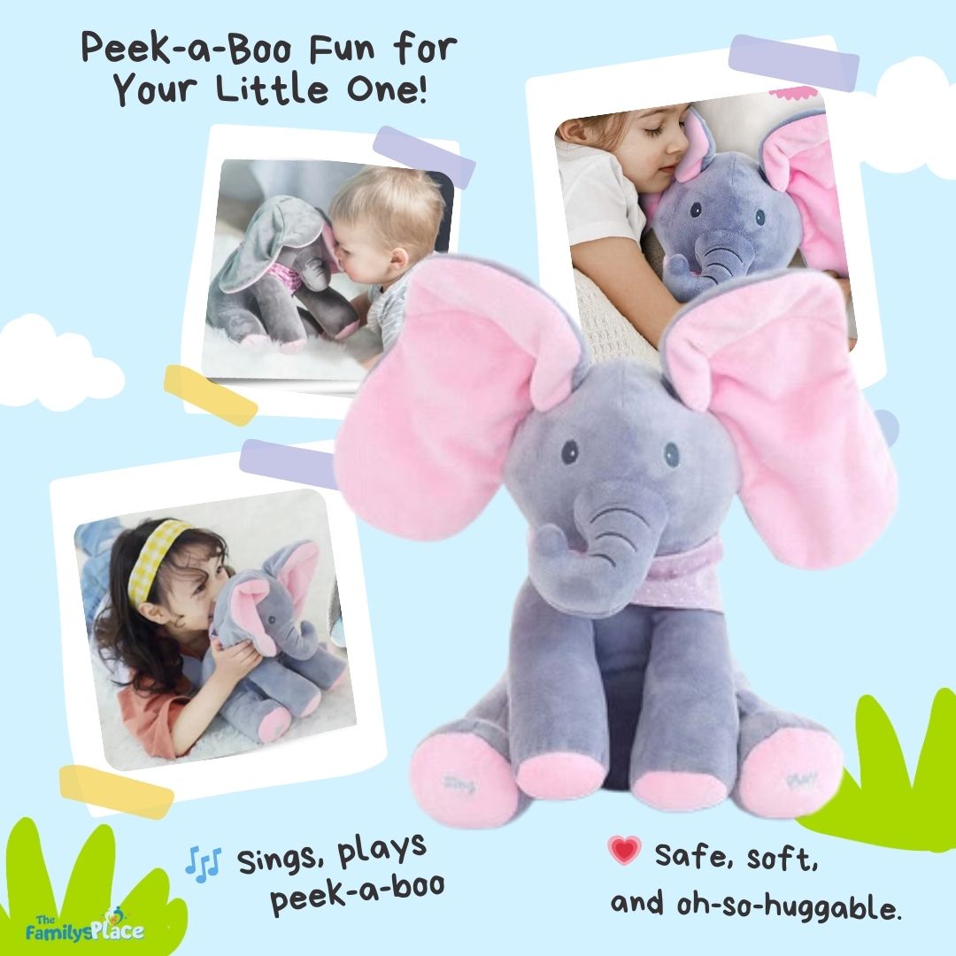 Calmellow® Peek-A-Boo Elephant