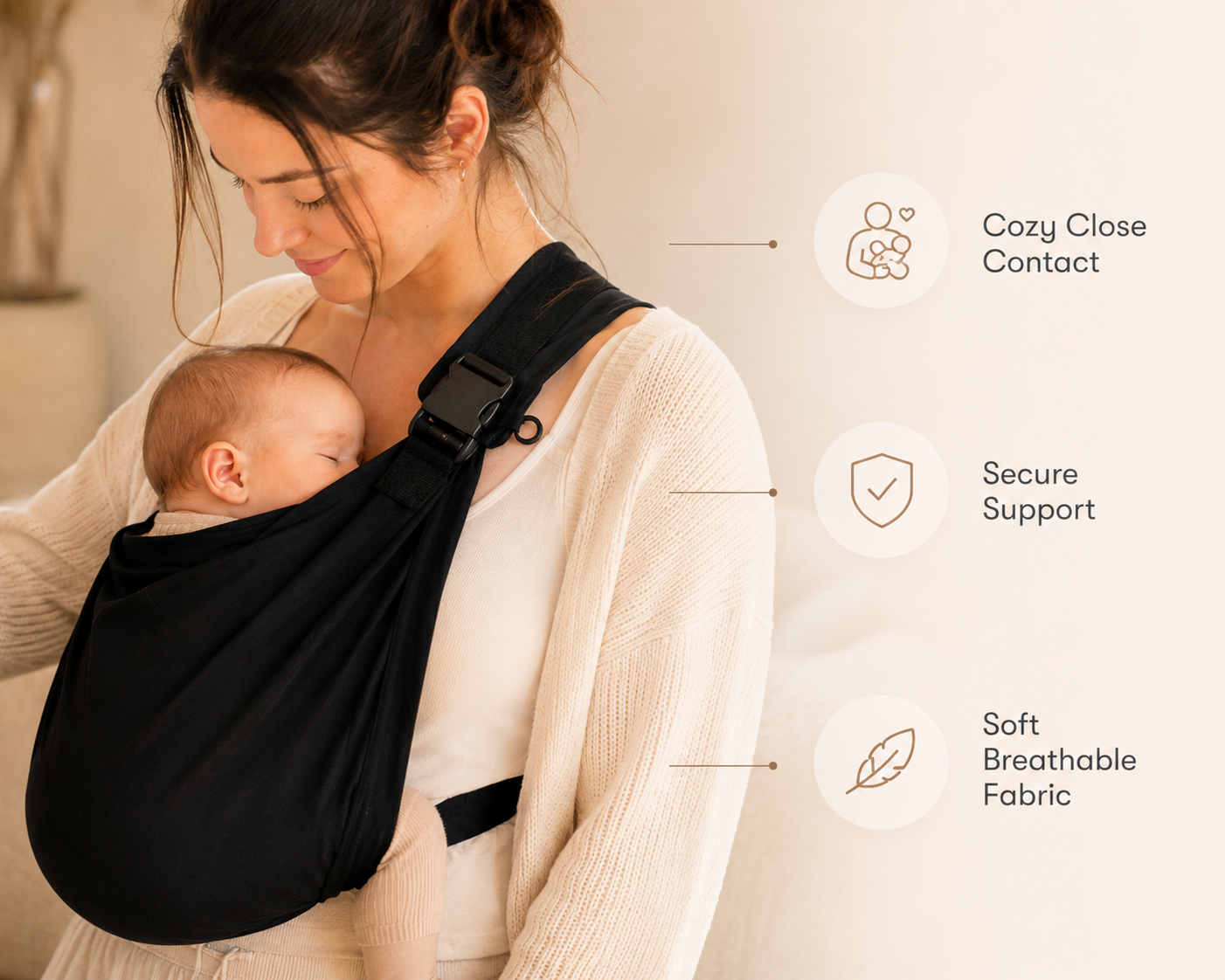 Calmellow® Baby Sling Carrier