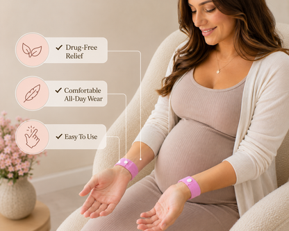 Calmellow® Pregnancy Relief Wrist Bands