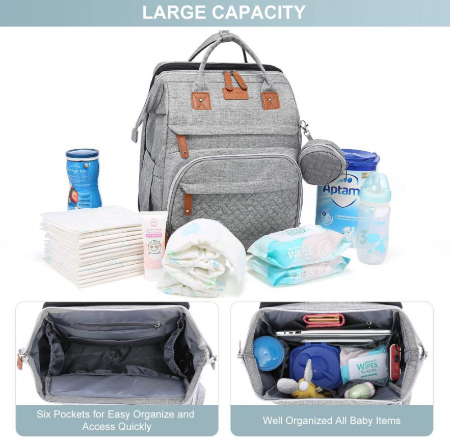Calmellow® 5-in-1 Diaper Backpack