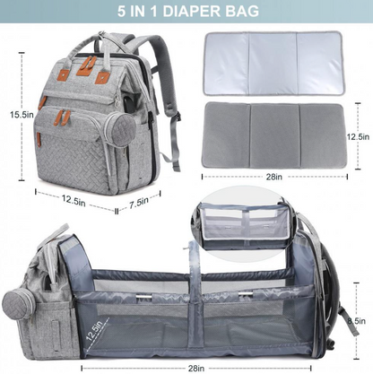 Calmellow® 5-in-1 Diaper Backpack
